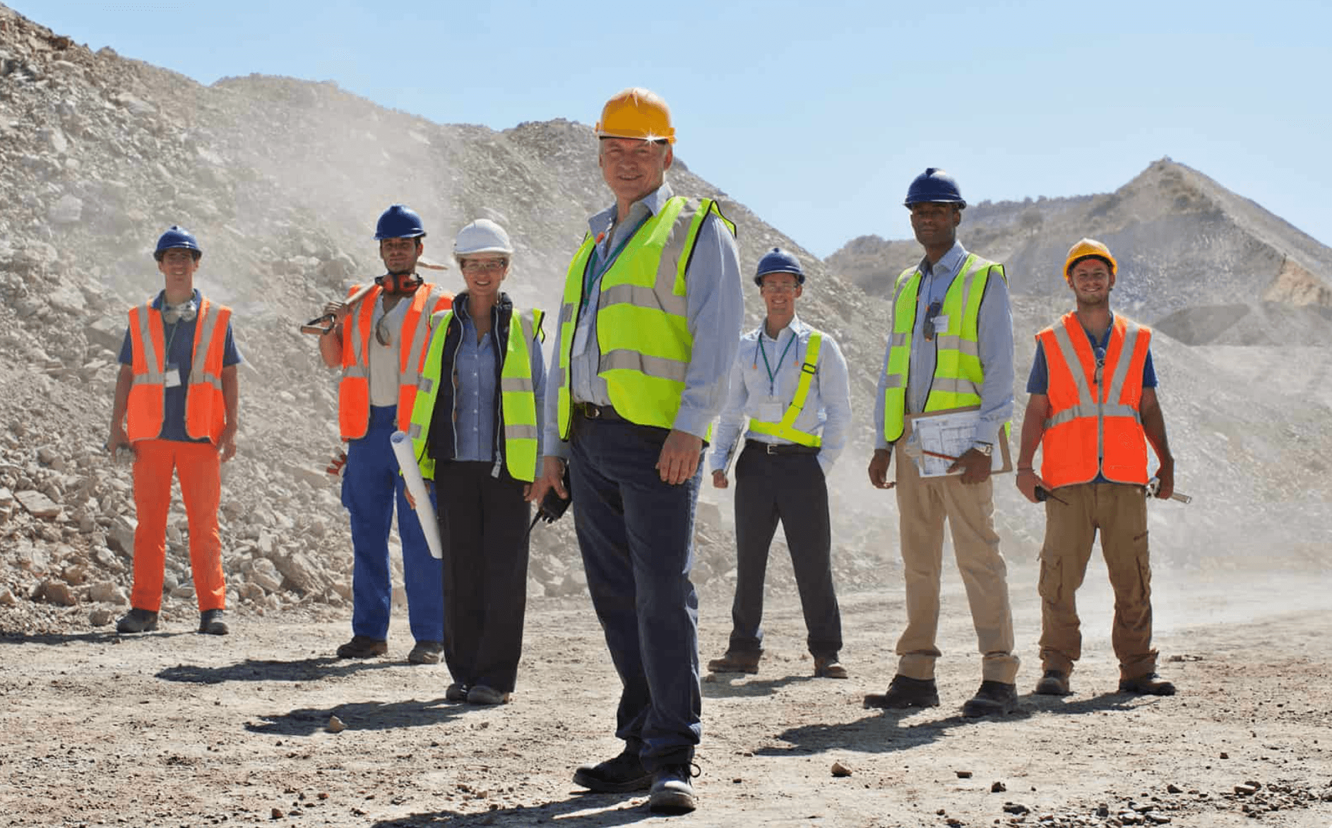 FIFO crew at mine site